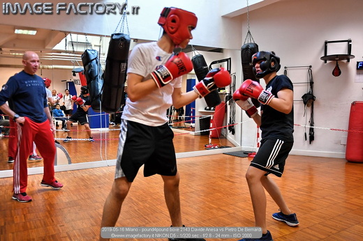 2019-05-16 Milano - pound4pound boxe 2143 Davide Anesa vs Pietro De Bernardi